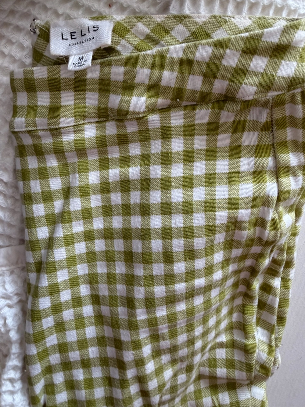Green gingham set size medium - Picture 5 of 5